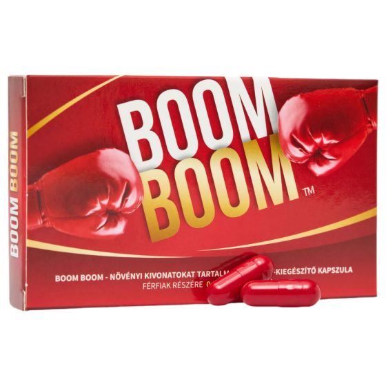 Boom Boom - doplněk stravy pro muže, 2 kapsle