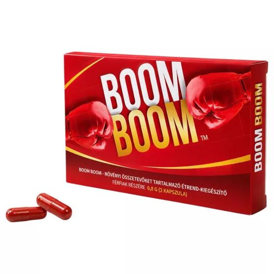 Boom Boom - doplněk stravy v kapslích pro muže (2 ks)
