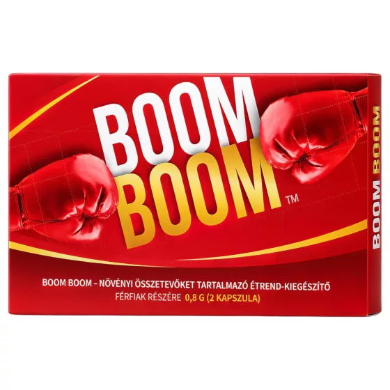 Boom Boom - doplněk stravy v kapslích pro muže (2 ks)