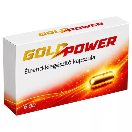 Gold Power - doplněk stravy v kapslích pro muže (6 ks)