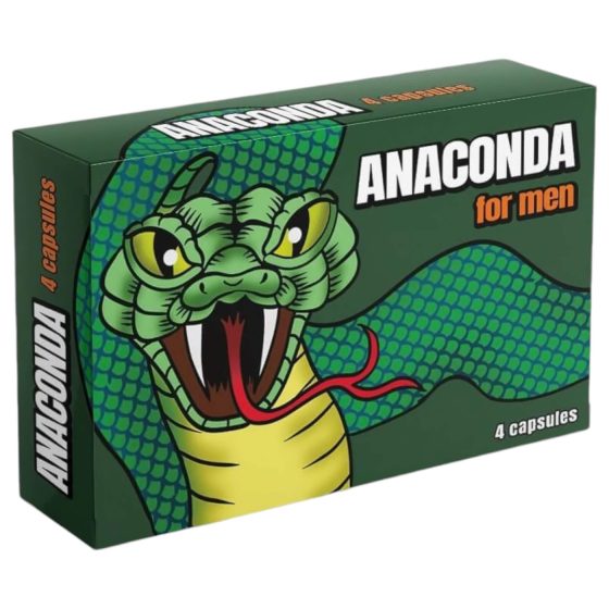 Anaconda - přírodní doplněk stravy pro muže (4 kusy)