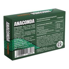Anaconda - přírodní výživový doplněk pro muže (4ks)