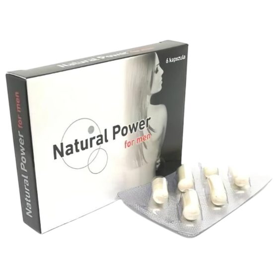 Natural Power - doplněk stravy pro muže (6 kapslí)