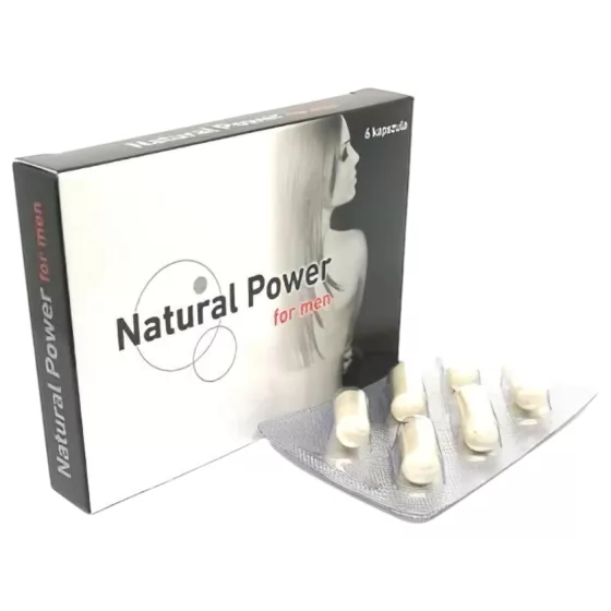 Natural Power - doplněk stravy pro muže - kapsle - 6 ks