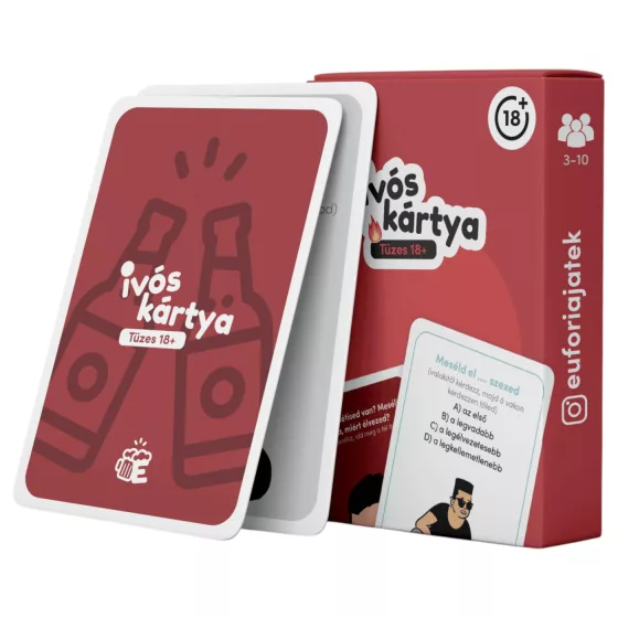 Euforie - Žhavá 18+ pítí karetní hra