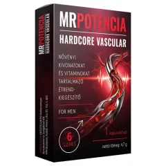   MrPotencia Hardcore Vascular - doplněk stravy v kapslích pro muže (6 ks)