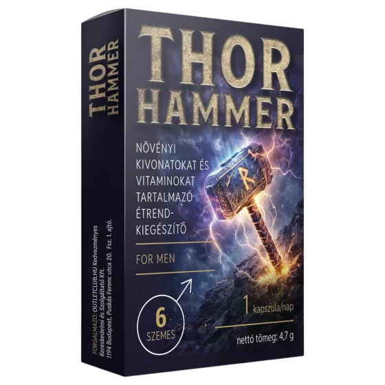 Thor Hammer - doplněk stravy v kapslích pro muže (6 ks)