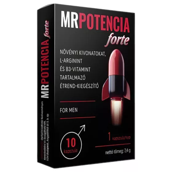 MrPotencia Forte - doplněk stravy pro muže - kapsle 10 ks
