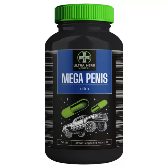 MEGA PENIS ultra - doplněk stravy pro muže - kapsle (60 ks)