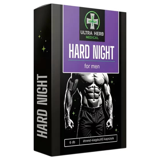 MrPotencia Hard Night - doplněk stravy kapsle pro muže - 6 kusů