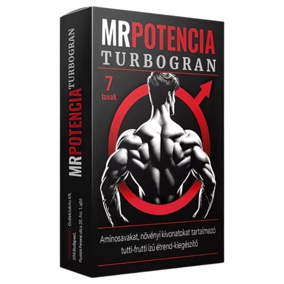MrPotencia Turbogran - doplněk stravy pro muže - 7 kapslí