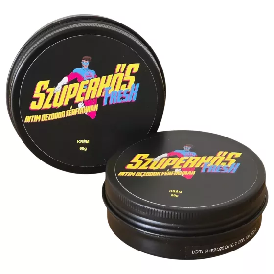Superhrdina Fresh - intimní krémový deodorant pro muže (60 g)