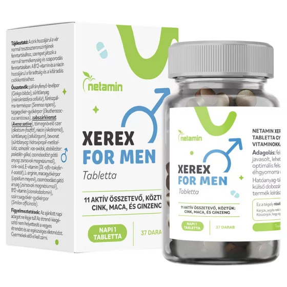 Xerex for men - doplněk stravy pro muže - tablety - 37 ks
