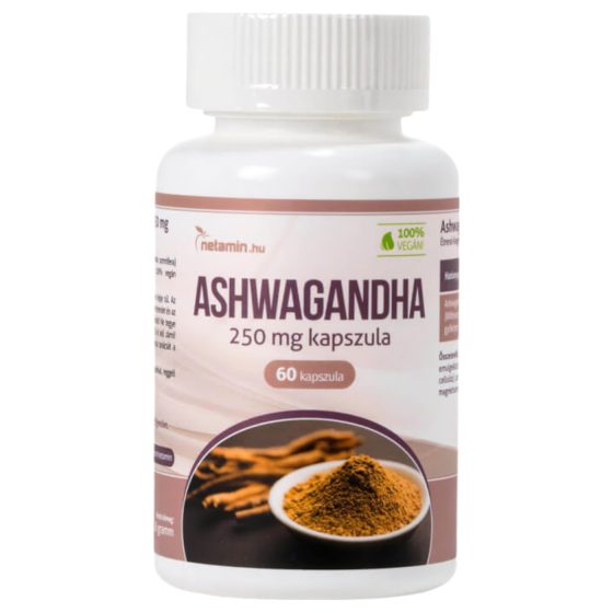 Netamin Ašvaganda 250mg - doplněk stravy v kapslích (60 ks)