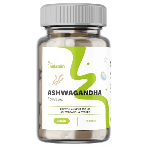 Netamin - ashwagandha kapsle 250mg - doplněk stravy 60 ks