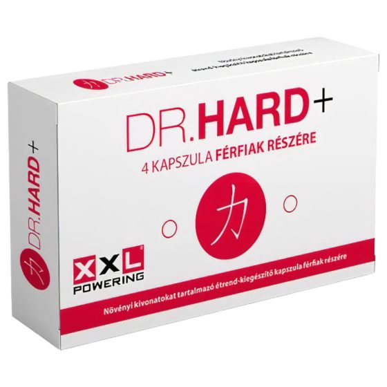 Dr. Hard+ - silná doplňková výživa pro muže, kapsle (4 ks)