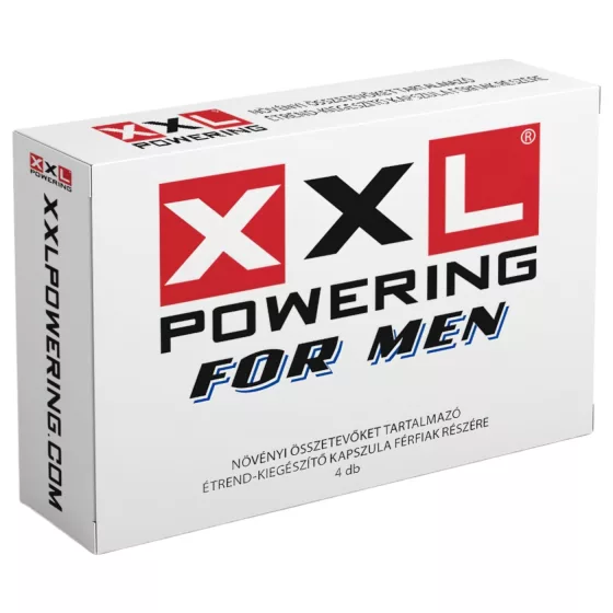XXL powering For Men - doplněk stravy pro muže - silný účinek - 4 tablety
