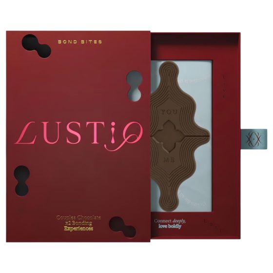 Lustiq Bond Bites - afrodiziakální čokoláda - 2 kusy