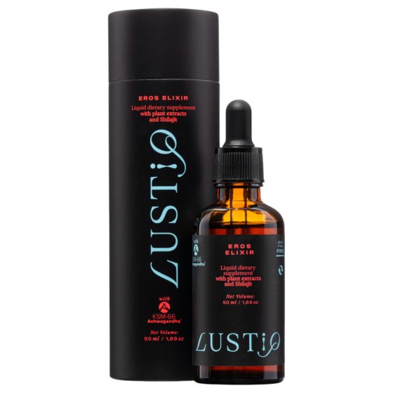 Lustiq Eros Elixír - kapky pro posílení mužské touhy (50ml)