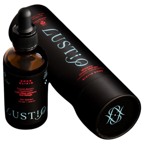 Lustiq Eros Elixir - kapky na podporu erekce pro muže - 50ml
