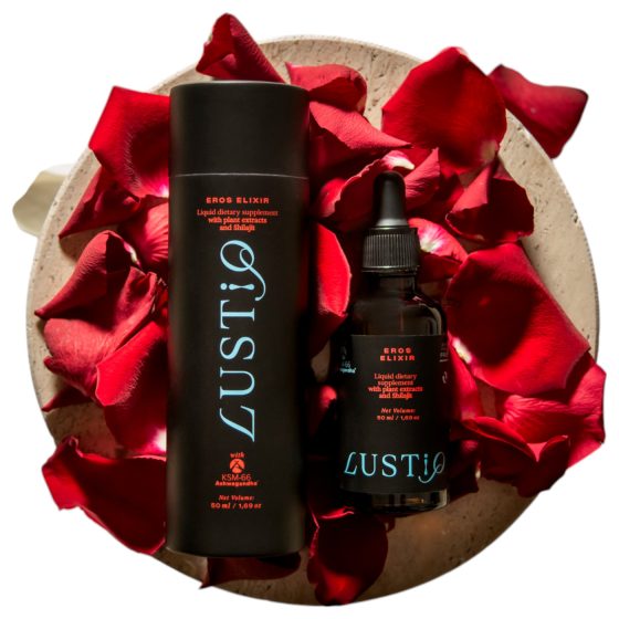 Lustiq Eros Elixir - kapky na podporu erekce pro muže - 50ml