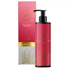 BodyGliss - masážní olej a lubrikant - růže - 150 ml