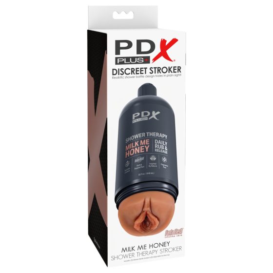 / PDX Plus Milk Me Honey - masturbátor (přírodní)