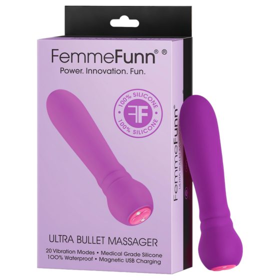 FemmeFunn Ultra Bullet - prémiový vibrátor (fialový)