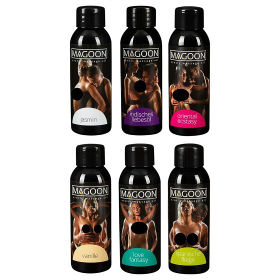 Magoon - Sada masážních olejů (6x50ml)