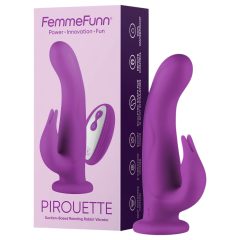   FemmeFunn Pirouette - nabíjecí, bezdrátový, prémiový vibrátor (fialový)