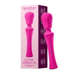   FemmeFunn Ultra Wand XL - prémiový bezdrátový masážní vibrátor (růžový)