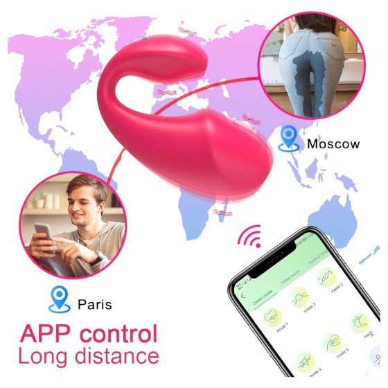 AlvUp - vibrační vajíčko - růžové