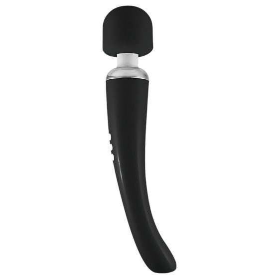 Love Magic Elegance Hůlka - akumulátorový masážní vibrátor (černá)