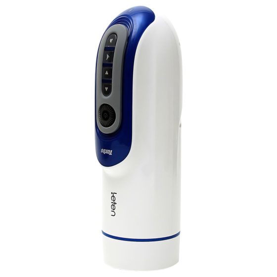 Leten SM390 - mužský masturbátor s ohřevem a zvukem - bílý