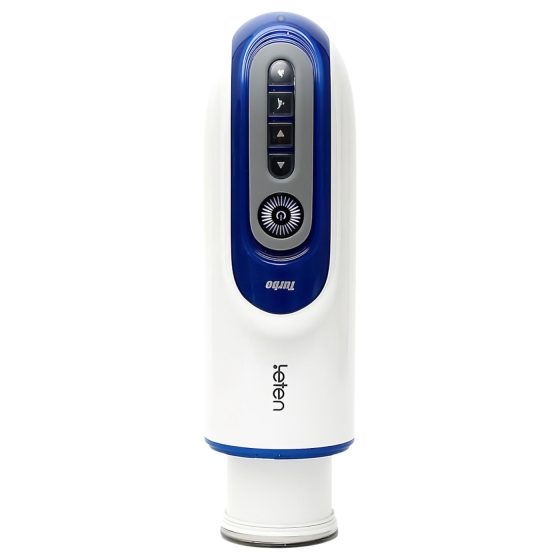 Leten SM390 - nyögő, melegítő maszturbátor (fehér)