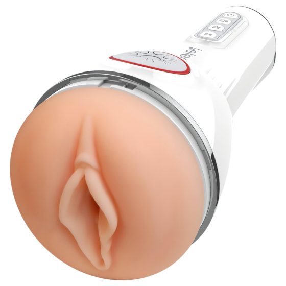 LETEN SM340 - akumulátorový, vibrační, sací, vzrušující masturbátor