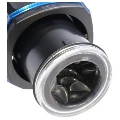   Leten SM320 - nyögő, lökő, melegítő maszturbátor (fekete)