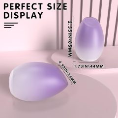 Sex HD - 2v1 stimulátor bradavek a klitorisu (fialová)