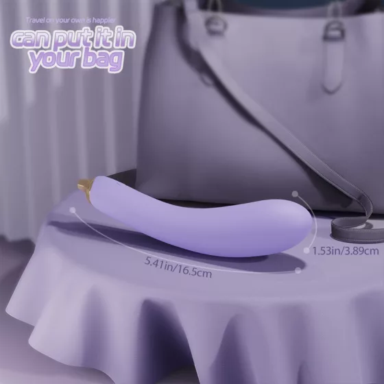 Sex HD - vibrátor ve tvaru lilku - fialový