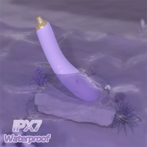 Sex HD - vibrátor ve tvaru lilku - fialový