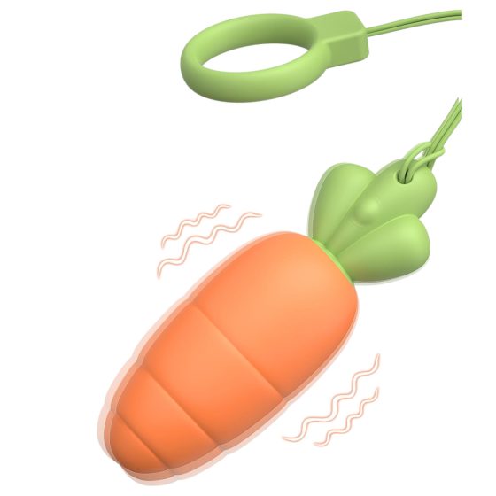 Sex HD Mrkve - vibrační mrkev (oranžová)