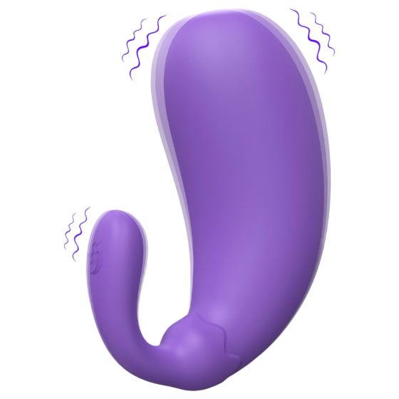 Sex HD - fialové vibrační vajíčko ve tvaru lilku