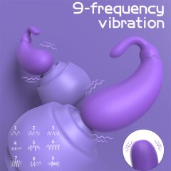 Sex HD - fialové vibrační vajíčko ve tvaru lilku