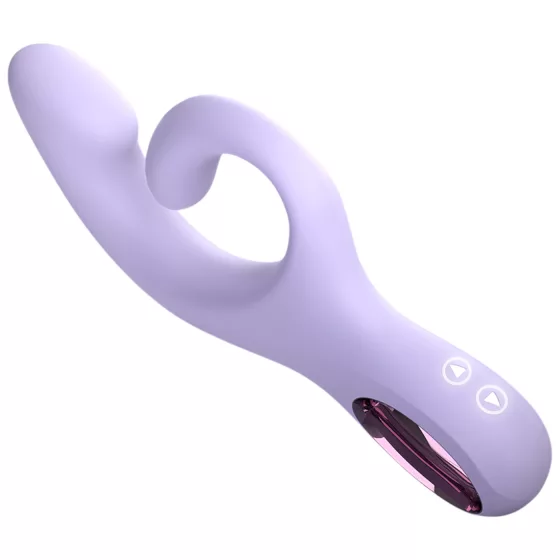 Sex HD - G-bod vibrační strojek s raménkem na klitoris (fialový)