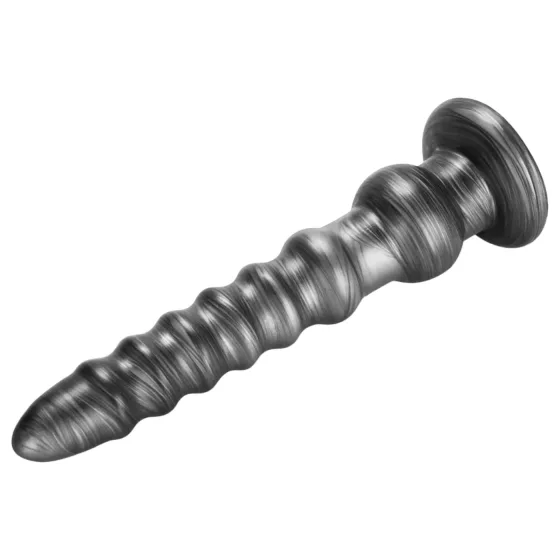 Lovetoy King Sized - vibrátor extra velký - 32 cm - šedý