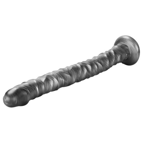 Lovetoy King Sized - extra velký vibrátor - 40,5 cm (šedý)