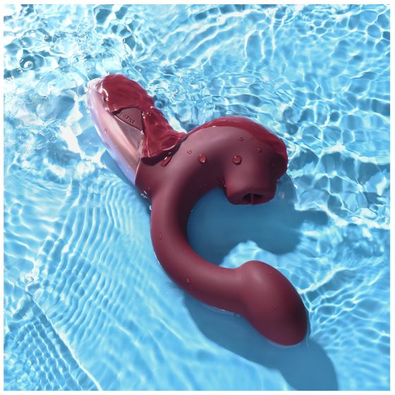 Magic Motion Magic Ponder - duální vibrátor na klitoris a bod G - bordó