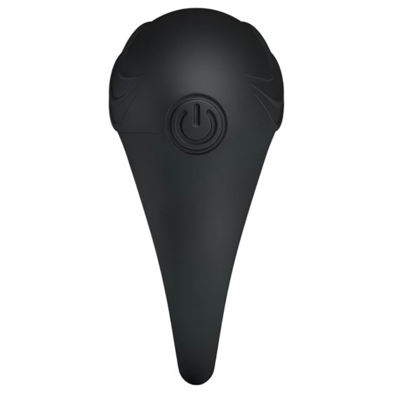 Pretty Love Bertram - vibrační erekční kroužek - vodotěsný - černý