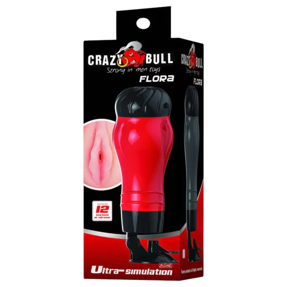 Crazy Bull - realistický masturbátor (tělová barva)
