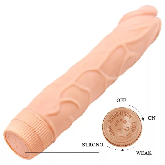 Baile Barbara - realistický vibrátor - 22,5 cm - tělová